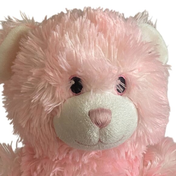 Build-A-Bear Pink Plush Bear W/ White Wedding Dress-17 in-GUC - Picture 4 of 7